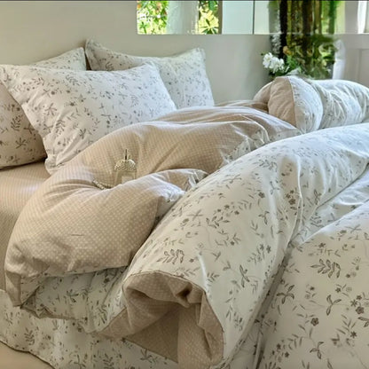 Set posteljine "Nježni cvjetni uzorak"